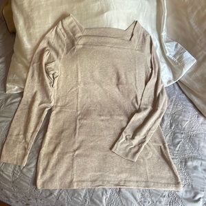 tan long sleeve shirt